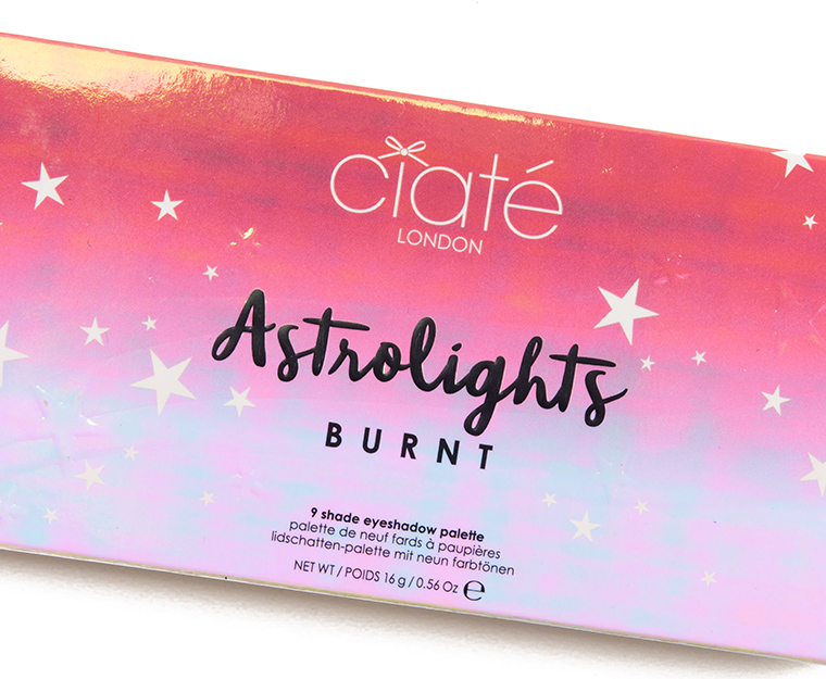 Ciate Burnt Astrolights Eyeshadow Palette