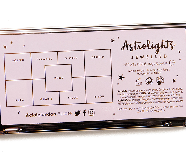 Ciate Jewelled Astrolights Eyeshadow Palette