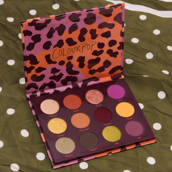 ColourPop 12-Pan Pressed Powder Shadow Palette Good Sport