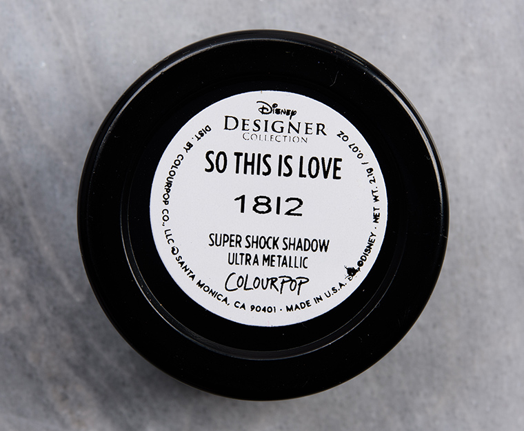ColourPop So This is Love Super Shock Shadow