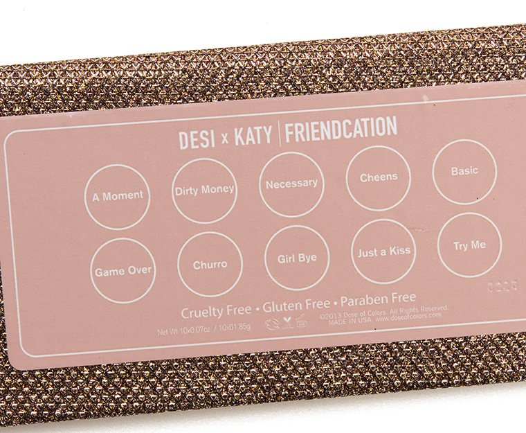 Dose of Colors Friendcation 10-Pan Eyeshadow Palette