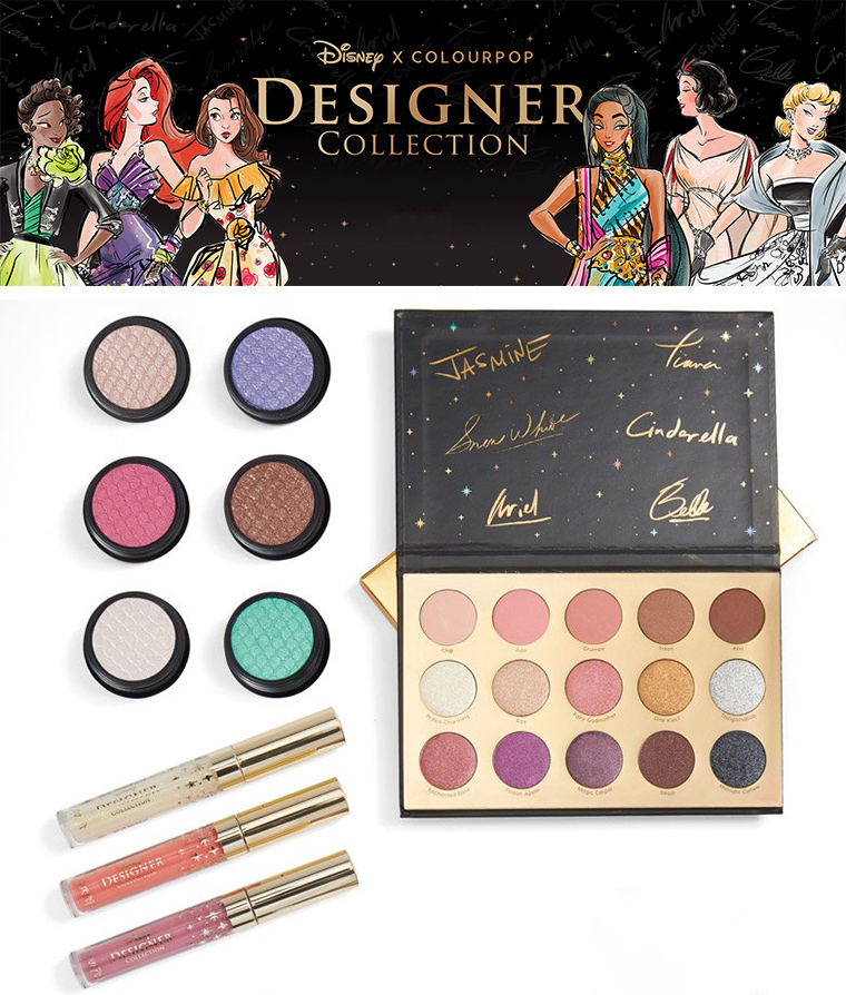 Disney X ColourPop Designer Collection Release Date Official Swatches Disney X ColourPop Designer Collection Release Date Official Swatches