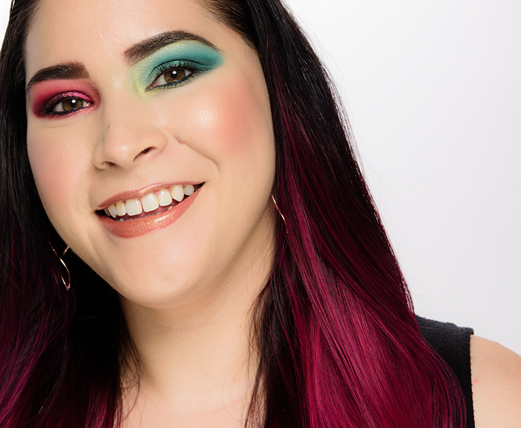 Huda Beauty Emerald Palette | Look Details