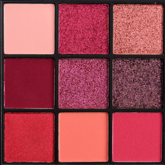 Huda Beauty Ruby Obsessions Eyeshadow Palette Review & Swatches