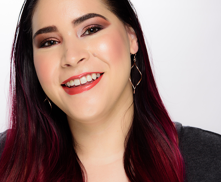 A Smoky, Plum & Copper Look | Look Details