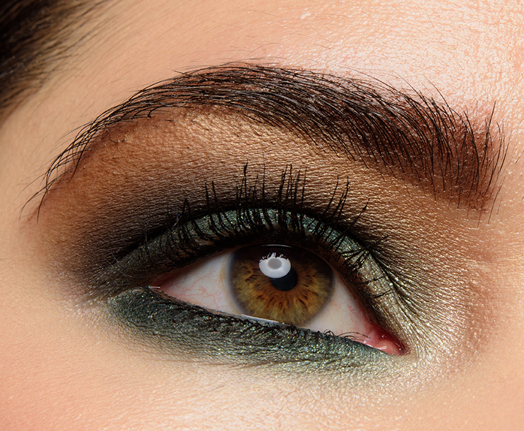 A Smoky Teal & Green Look | Look Details