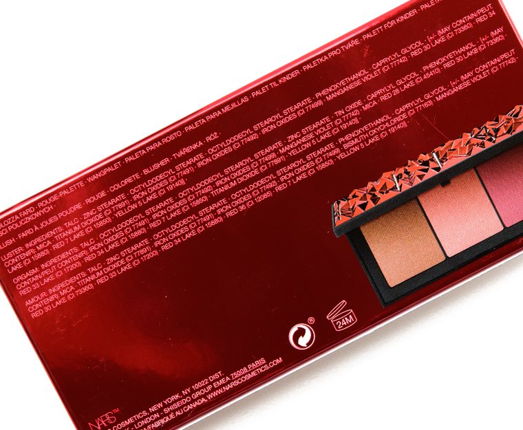 NARS Heartbreaker Holiday 2018 Cheek Trio