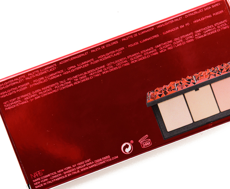 NARS High Voltage Holiday 2018 Highlighting Palette