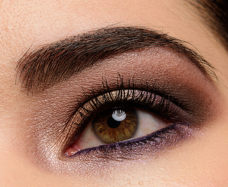 A Copper & Purple Look | Look Details