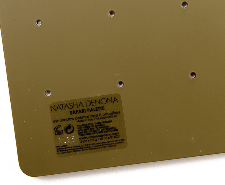 Natasha Denona Safari 15-Pan Eyeshadow Palette