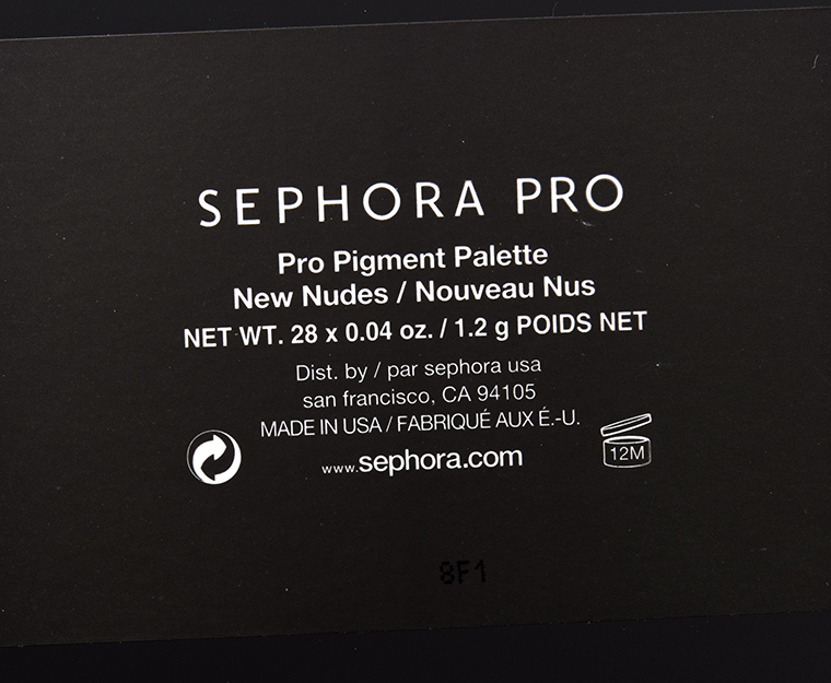 Sephora New Nudes PRO Eyeshadow Palette