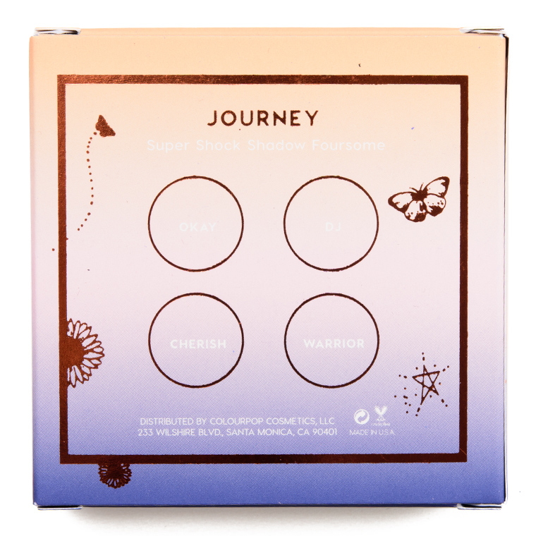 ColourPop Journey Super Shock Shadow Quad