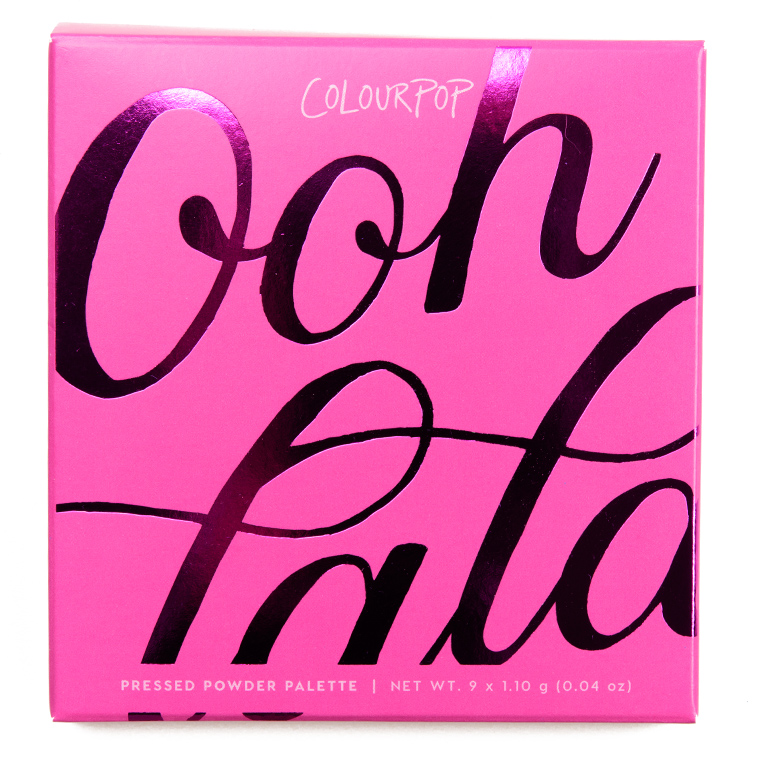 ColourPop Ooh La La 9-Pan Pressed Powder Palette