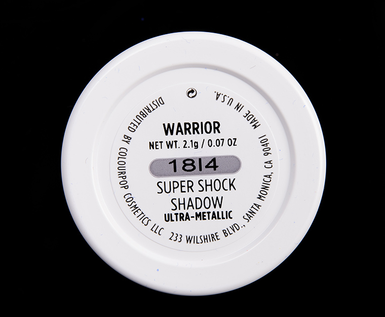 ColourPop Warrior Super Shock Shadow
