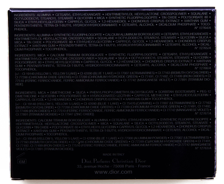 Dior Lucky Star High Fidelity Colours & Effects Eyeshadow Palette