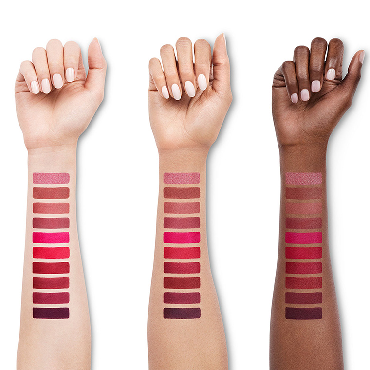 NARS Insatiable Velvet Matte Lip Pencil Vault - Swatches (by Brand)