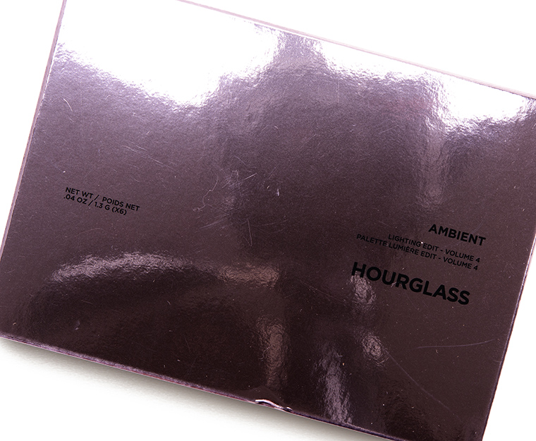 Hourglass Vol. 4 Ambient Lighting Edit Palette