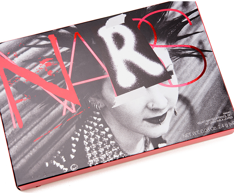 NARS Manic Velvet Matte Lip Pencil Set
