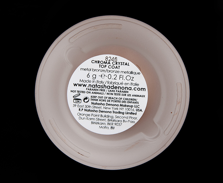 Natasha Denona Full Metal Bronze Chroma Crystal Top Coat