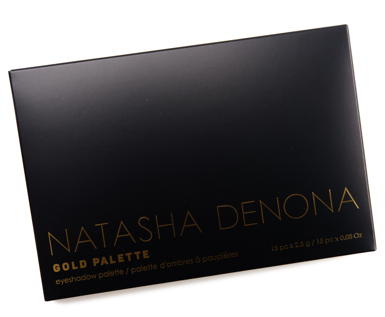 Natasha Denona Gold 15-Pan Eyeshadow Palette