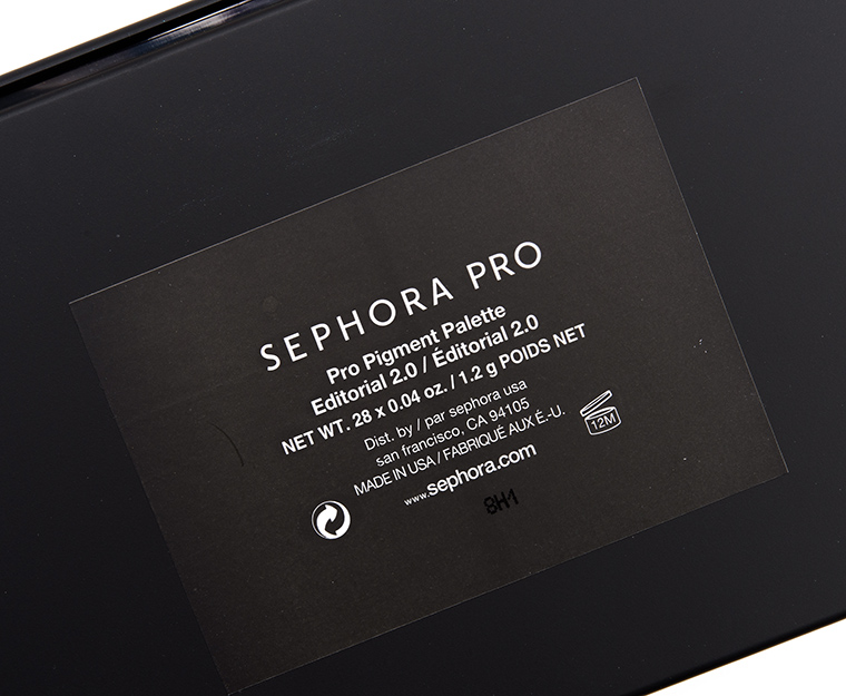 Sephora Editorial 2.0 PRO Eyeshadow Palette