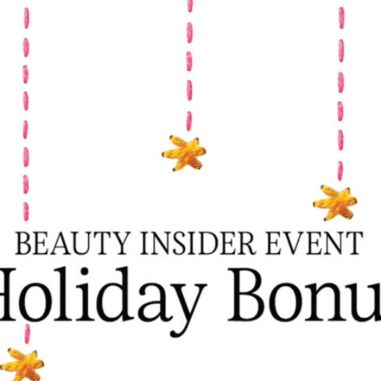 Sephora Holiday Bonus Event