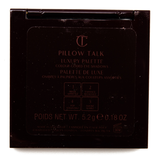 Charlotte Tilbury Pillow Talk Eyeshadow Quad Review & Swatches