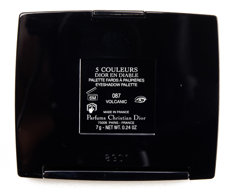 Dior Volcanic High Fidelity Colours & Effects Eyeshadow Palette