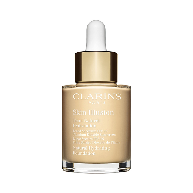 Clarins 100.5 Cream Skin Illusion Natural Hydrating Foundation