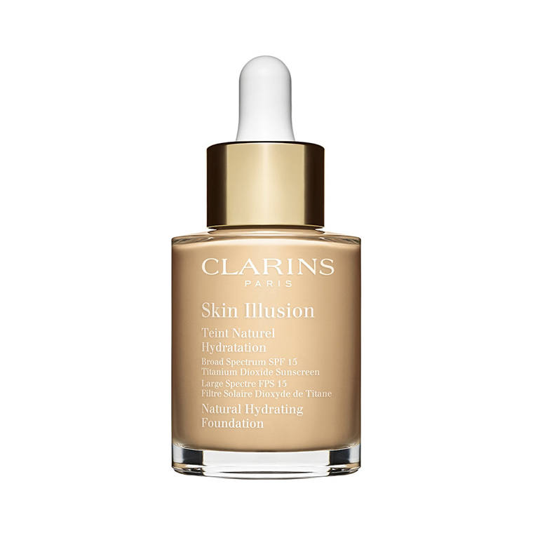 Clarins 101 Linen Skin Illusion Natural Hydrating Foundation