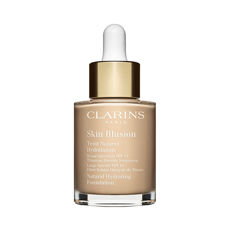 Clarins 105 Nude Skin Illusion Natural Hydrating Foundation