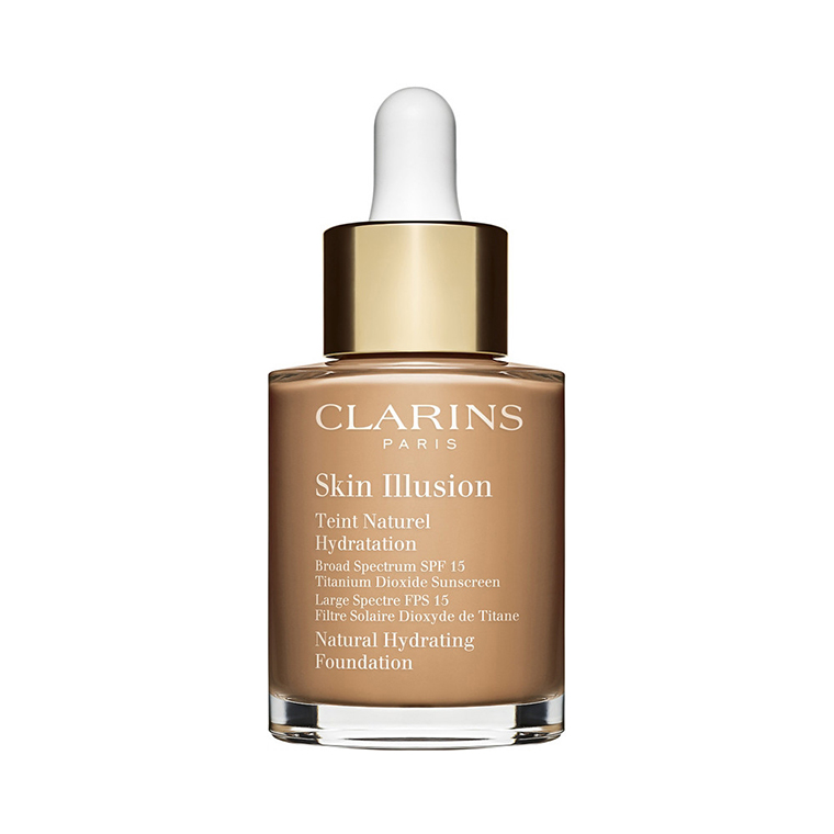 Clarins 108.5 Cashew Skin Illusion Natural Hydrating Foundation