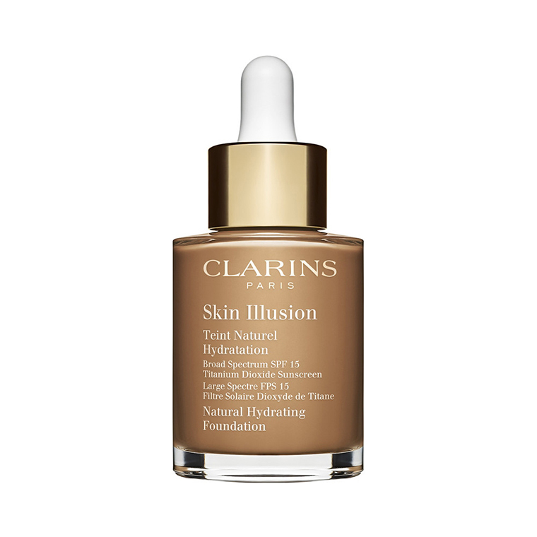 Clarins 114 Cappuccino Skin Illusion Natural Hydrating Foundation