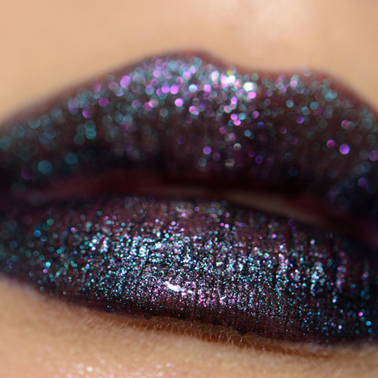 Galaxy Lips | <a href="https://www.temptalia.com/looks/a-smoky-blue-teal-look-featuring-colourpop-holiday-eyeshadows/">Look Details</a>