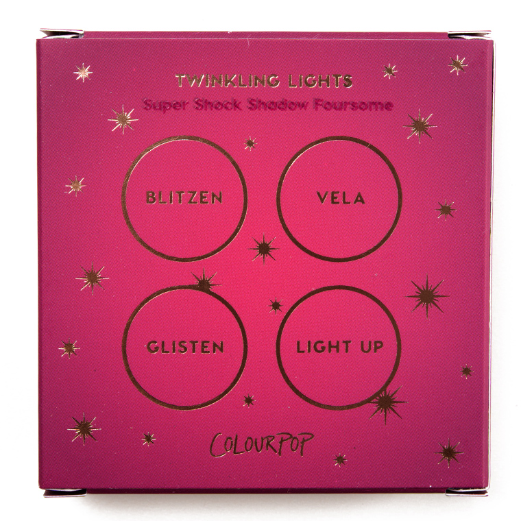 ColourPop Twinkling Lights Super Shock Shadow Quad