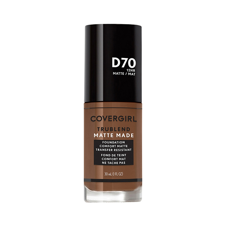 CoverGirl Cappuccino D70 TruBlend Matte Made Liquid Foundation