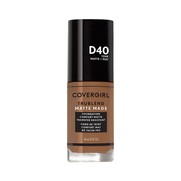 CoverGirl Deep Bronze D40 TruBlend Matte Made Liquid Foundation