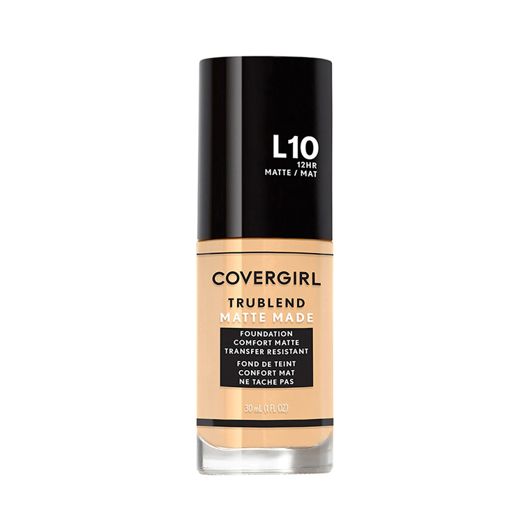 CoverGirl Fair Porcelain L10 TruBlend Matte Made Liquid Foundation