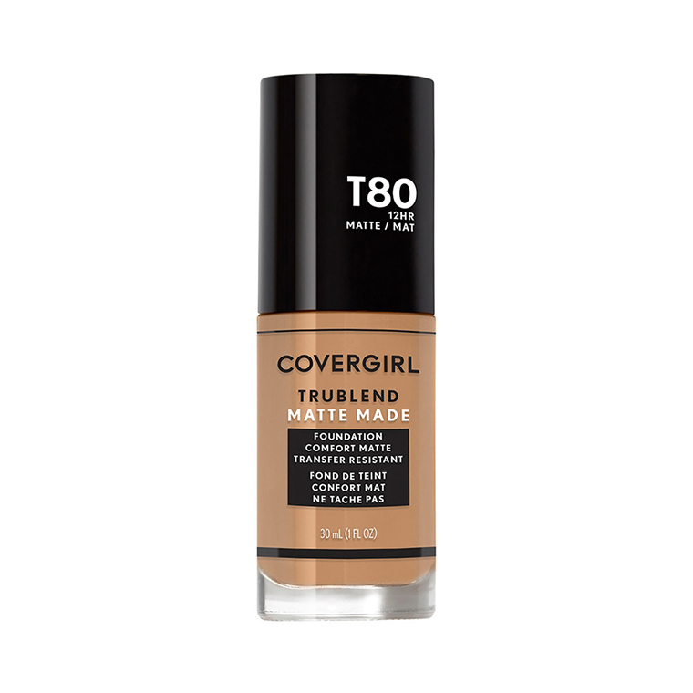 CoverGirl Toasted Caramel T80 TruBlend Matte Made Liquid Foundation