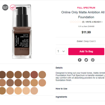 Foundation Matrix Find Your Perfect Shade Match Full Spectrum By Cover Is This What A Celebration Of People Color Looks Like