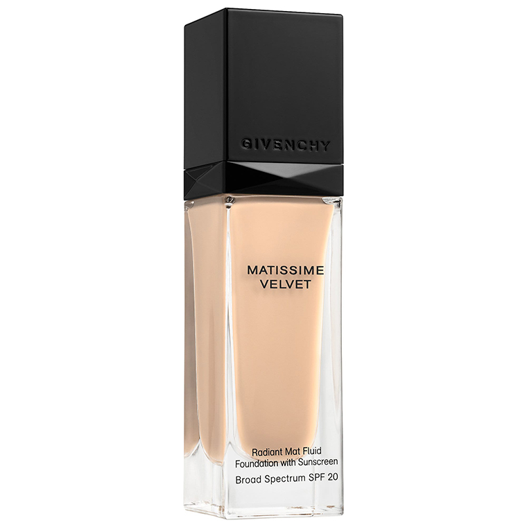Givenchy N01 Mat Porcelain Matissime Velvet Radiant Mattifying Fluid Foundation SPF 20
