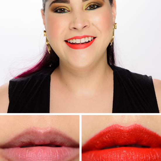 MAC Lady Danger, Russian Red, Ruby Woo Lipsticks Reviews & Swatches
