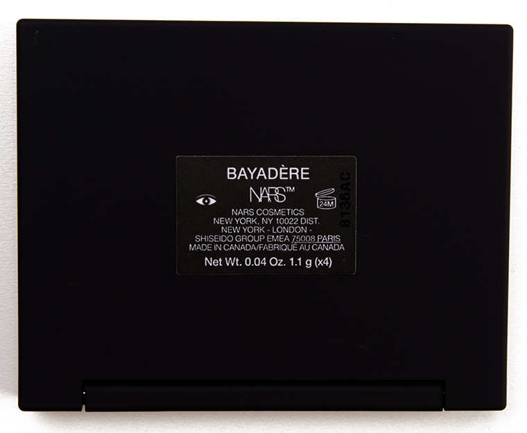 NARS Bayadere Eyeshadow Quad