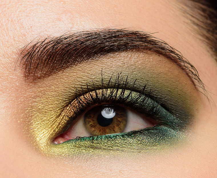 Gold & Green Look | Look Details