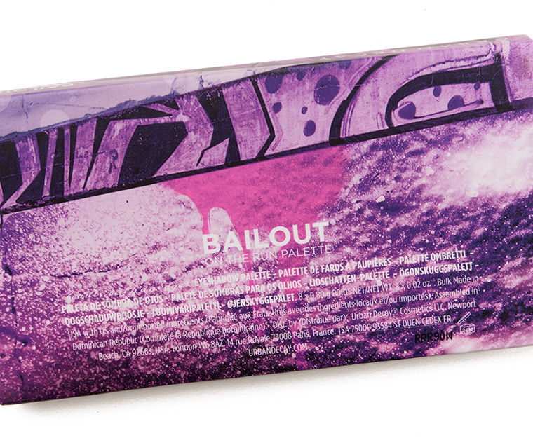 Urban Decay Bailout On the Run Mini Eyeshadow Palette