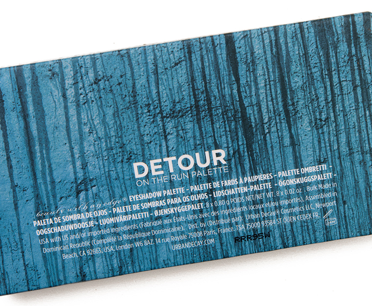 Urban Decay Detour On the Run Mini Eyeshadow Palette