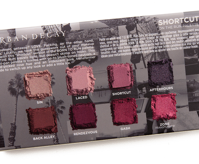 Urban Decay Shortcut On the Run Mini Eyeshadow Palette