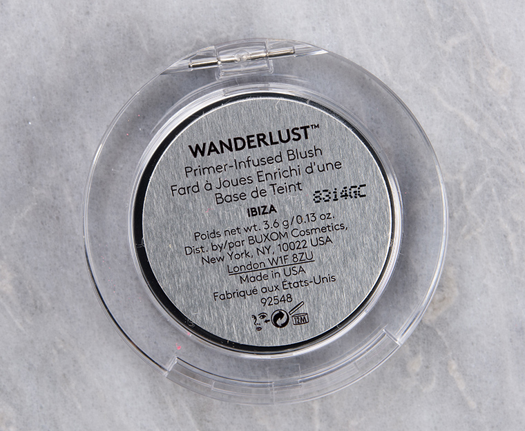 Buxom Ibiza Wanderlust Primer-Infused Blush