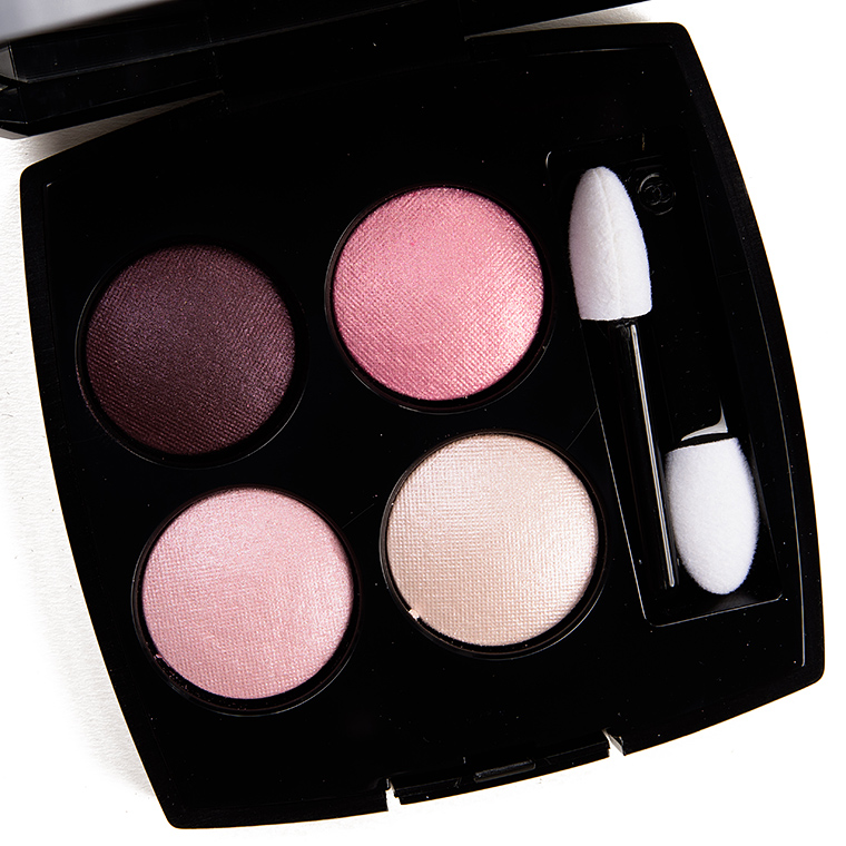 Chanel Cristal de Printemps (316) Les 4 Ombres Eyeshadow Quad Review &  Swatches