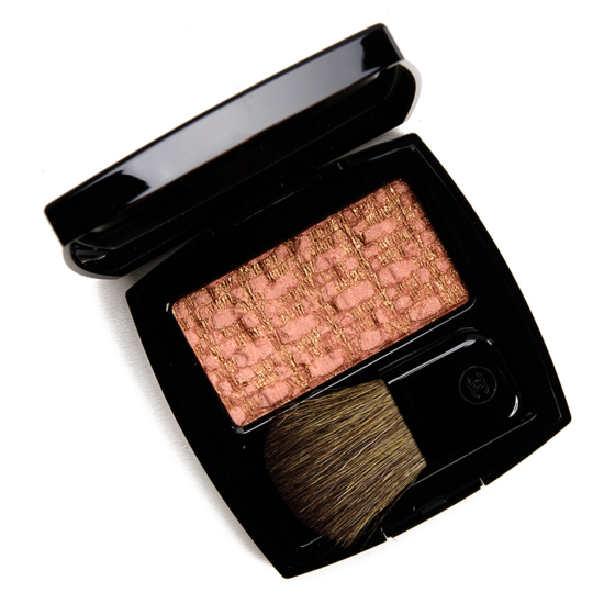 Chanel Les Tissages de Chanel Blush Duo Tweed Effect